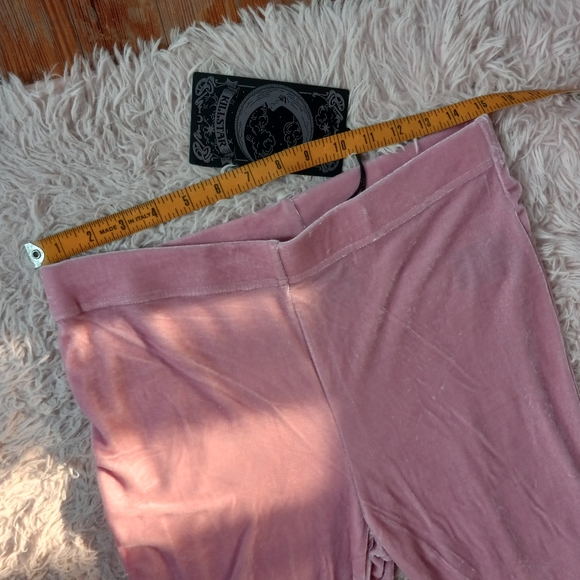 Killstar Moondance super soft velvet pastel goth bellbottoms! LAST PAIR! SOLD! - Picture 9 of 15